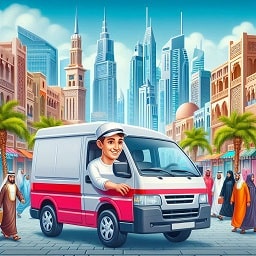 Delivery, Cargo Van for Rent in  Al Khawaneej