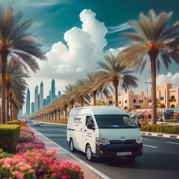 Delivery, Cargo Van for Rent in  Arabian Ranches