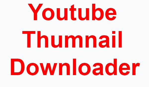 Youtube Thumnail Downloader