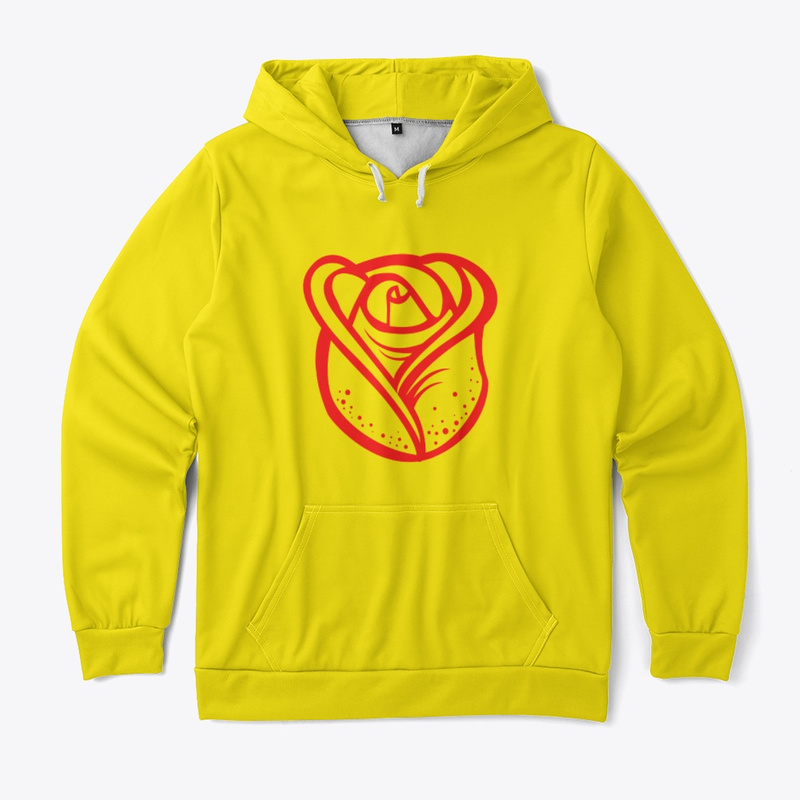  Red Rose Flower Shape 